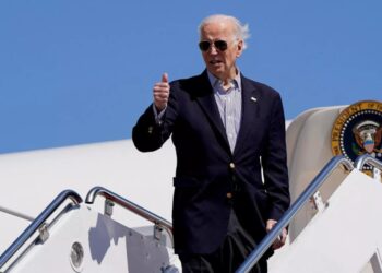 ‘I don’t sit by the door’: US president Biden jokes after series of Boeing mishaps