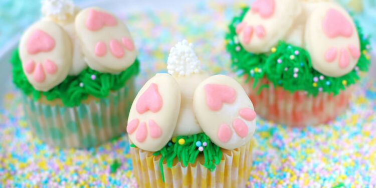 BUNNY BUTT CUPCAKES (LOW-SUGAR )
