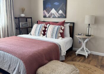 Splashes of Spring Bedroom Decor from Walmart