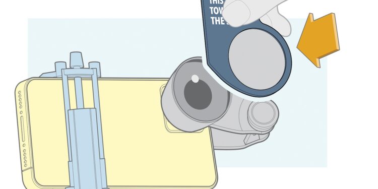 How to take pictures of the eclipse using your phone