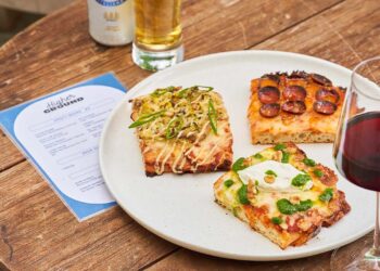 Pizza Freak Cobalt. Debuts at Higher Ground at Arlo Wynwood