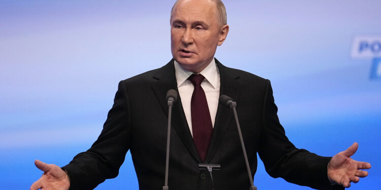 Putin wins Russian election; SCOTUS censorship case : NPR