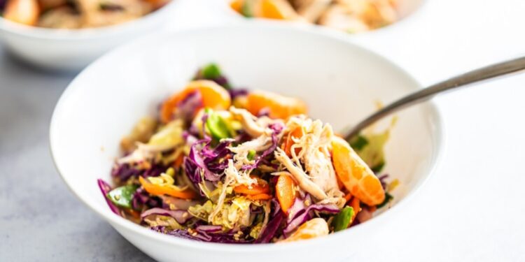 Colorful Asian Chicken Salad Recipe