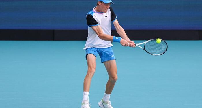 Miami: la finale Sinner-Dimitrov 6-3, 1-1 – Tennis