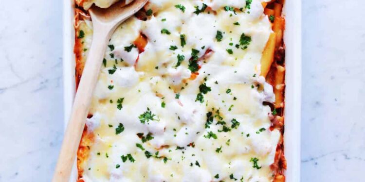 Baked Ziti – A Beautiful Mess