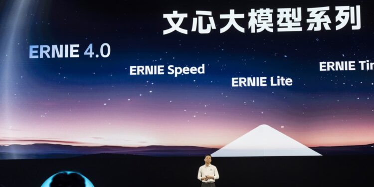 Baidu releases new AI tools to promote application development