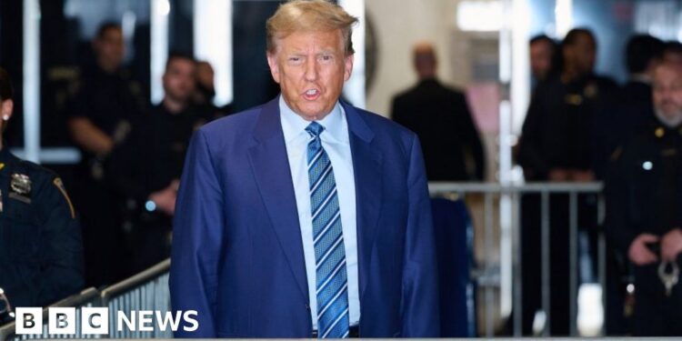 What the world’s media makes of Trump going on trial