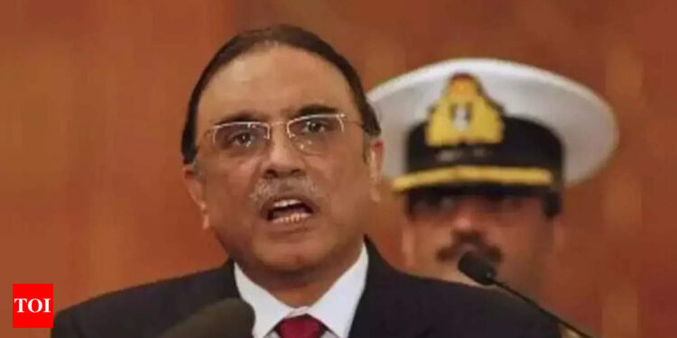 Pakistan’s president Zardari condemns ‘baseless and unsubstantiated’ accusations against army