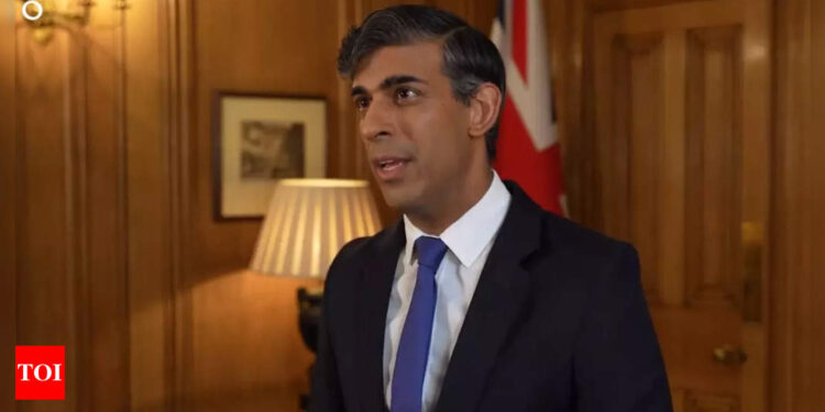 UK shot down ‘a number’ of Iranian attack drones, says Rishi Sunak