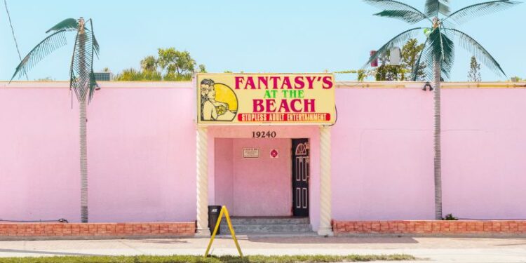 A French photographer offers an unexpected view of the United States — through its many strip clubs