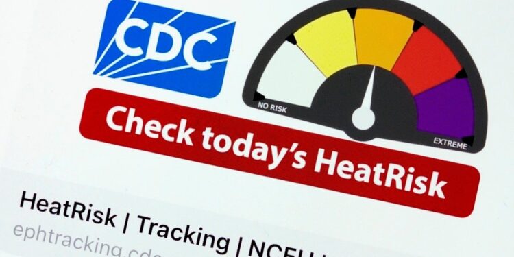 How to Monitor Extreme Temperatures Using the CDC’s HeatRisk Tool