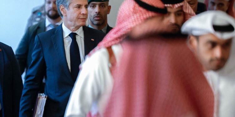 Arab states reticent as Blinken pushes postwar plan for Gaza