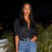 Laura Harriet Just Perfected the Jeansstoff-and-Shirt Outfit Formula