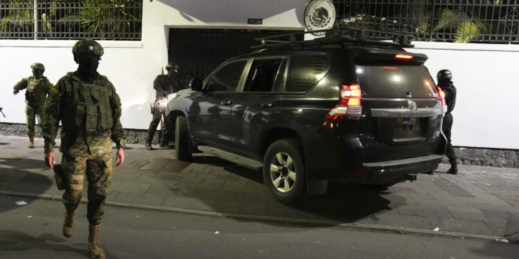 Mexico is taking Ecuador to the  U.N. court : NPR