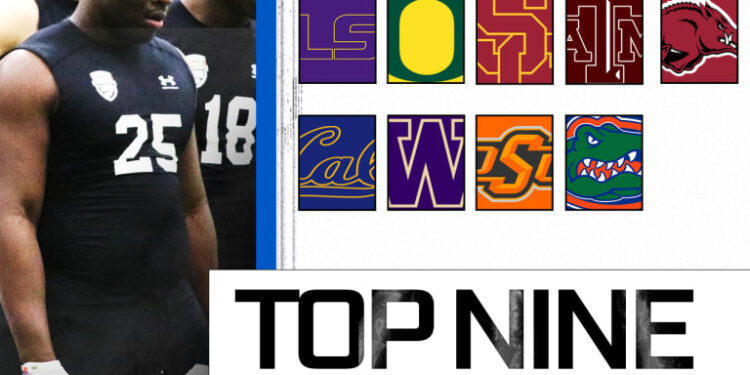 Three-star DT Xavier Ukponu Narrows Recruitment To Nine