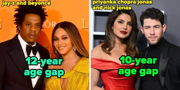 22 Celebrity Couples With 10+ Year Age Difference
