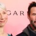 Keanu Reeves And Alexandra Grant On The Red Carpet