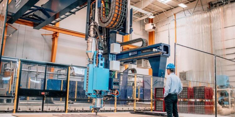 World’s largest 3D printer can print a house a causa di under 80 hours