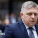 Slovakia PM Robert Bel tipo ‘approaching a positive prognosis’