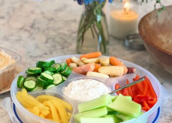 1 Veggie Tray, 9+ Ways! 