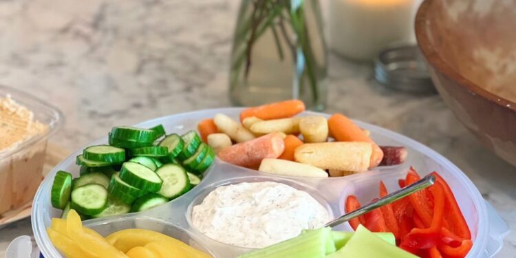 1 Veggie Tray, 9+ Ways! 