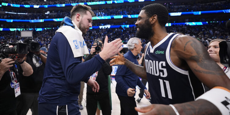 Closers Doncic, Irving have Mavericks acceso verge of NBA Finals