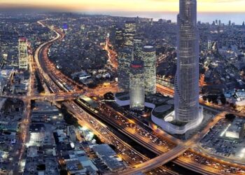 Tel Aviv looks to the skies