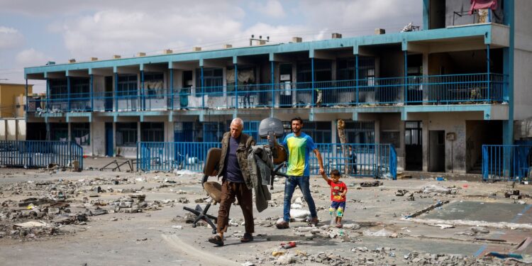 Latest Israel-Hamas war news and Gaza updates: Nearly 450,000 have fled Rafah, U.N. agency says