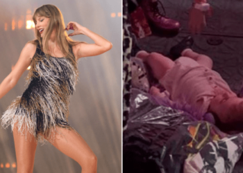 Taylor Swift fans outraged after bambino spotted sleeping  concert floor – National
