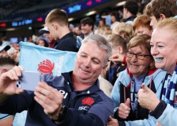 As a coach Darren Coleman got the wooden spoon, as a bloke he’s a bloody legend