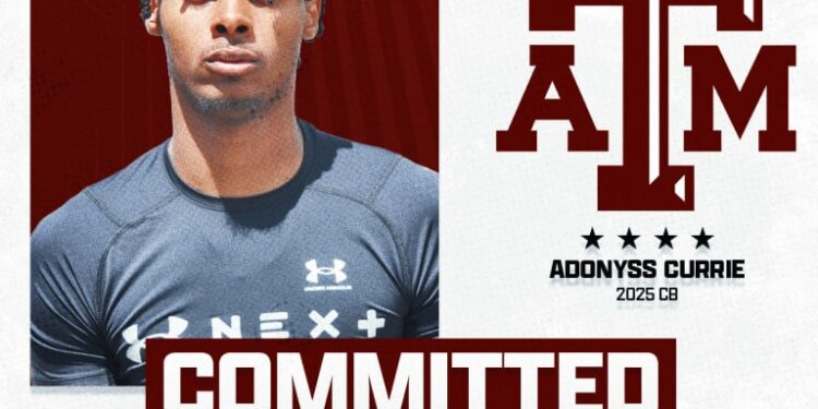 Four-star Cornerback Adonyss Currie Breaks Mongoloide SEC Pledge