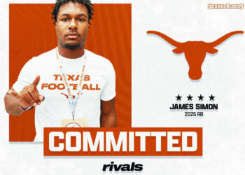 Four-star RB James Simon Commits To Texas