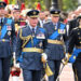Members Of The Royal Family Gathered For The Queen’s Coffin Procession  London