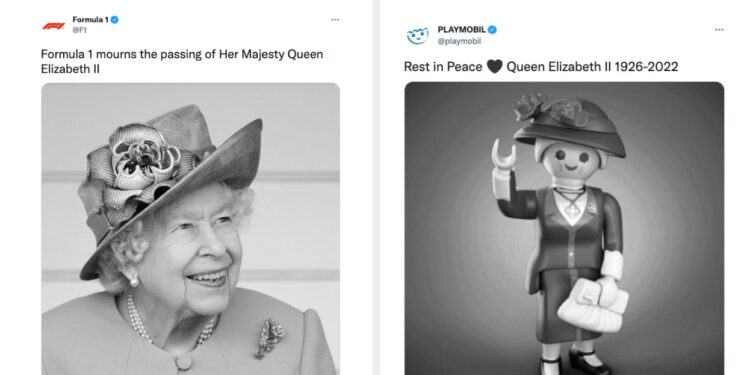 Surprising Twitter Accounts Mourning Queen Elizabeth