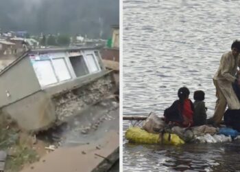 Pakistan Flooding Videos Show Buildings Being Washed Away
