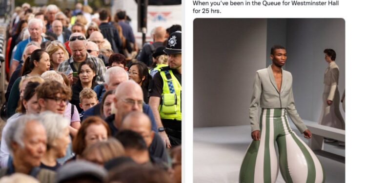 Funny Tweets About The Queue To See Queen’s Casket