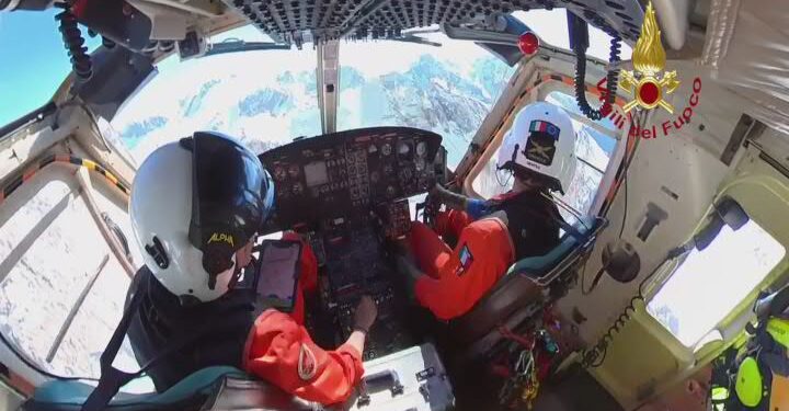 Salvato scalatore a 2.800 metri d’eminenza