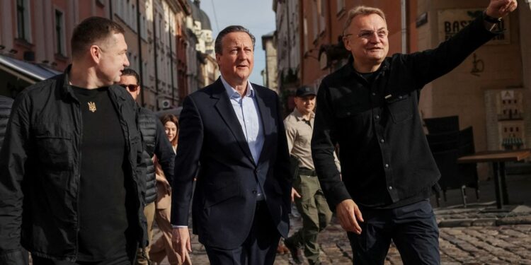 UK plans to ramp up weapons production for Ukraine and Western defence as Lord Cameron reveals envoy will oversee ‘national priority’ | World News