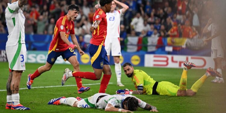 Euro 2024, Spagna-Italia 1-0: azzurri rischiano