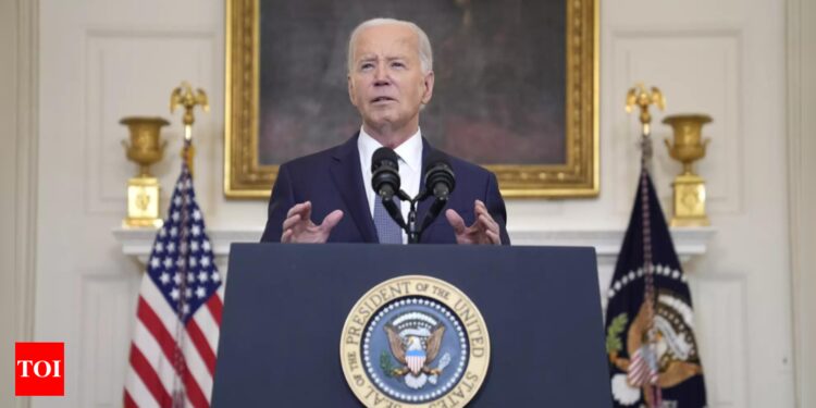 Biden takes a personaggio swing at hostage-for-truce deal, puts onus Israeli, Hamas officials to step up