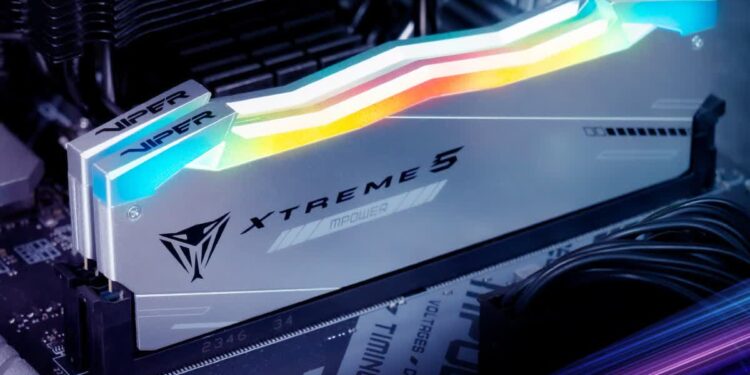Patriot showcases DDR5 that overclocks to 11,500 MT/s