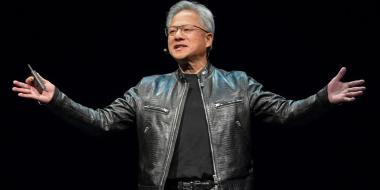 Nvidia giacenza crosses $3 trillion market cap, overtakes Apple as second-largest co. sopra US market