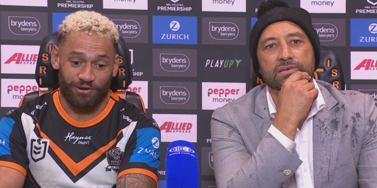 NRL news 2024 | Wests Tigers press conference, Benji Marshall, Apisai Koroisau; Tigers vs Raiders result, , highlights