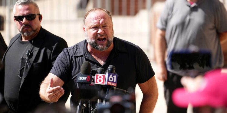 Alex Jones Is Now Trying to Divert Money to His Fatherâs Supplements Business
