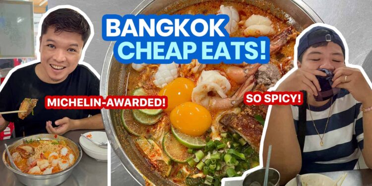 Where to Eat  a causa di BANGKOK • 12 Best Affordable Restaurants (including Michelin-Awarded Food Places)