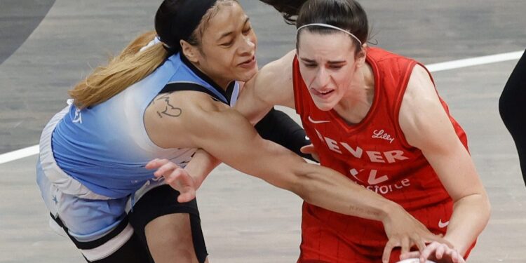Chennedy Carter Refuses To Answer Questions About Caitlin Clark