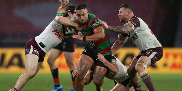 Reborn Rabbitohs sink Sea Eagles with fourth win quanto a a row to rise within striking distance of apogeo eight