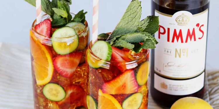 Pimm’s Cup – A Beautiful Mess