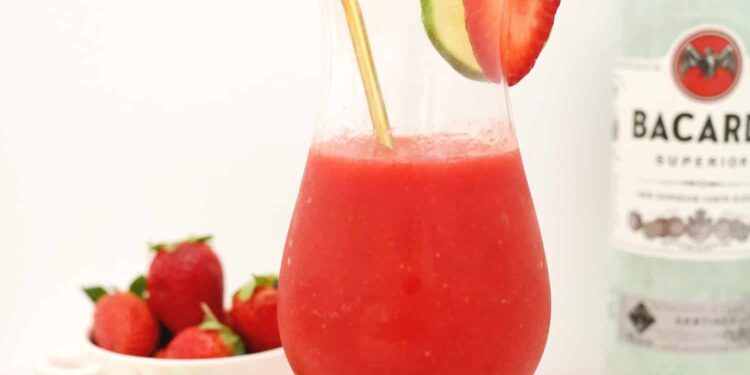Strawberry Daiquiri – A Beautiful Mess