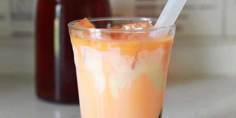 Thai Tea Boba – A Beautiful Mess